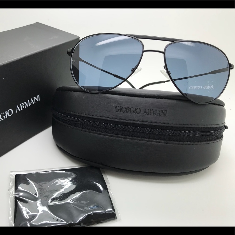 Giorgio Armani Sunglasses Gray and Black GA916/S